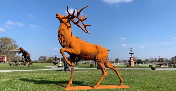 Alte statue animali di vendita del ghisa della statua di anime della statua di alta qualità calda di vendita grandi