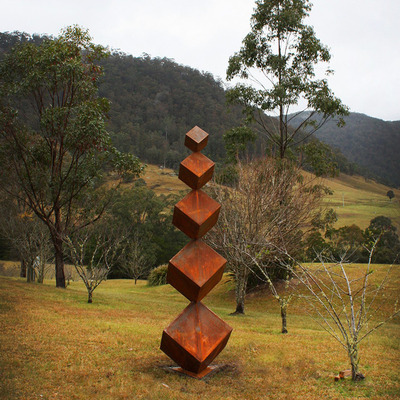 Scultura d'acciaio all'aperto grande Rusty Metal Statues For Gardens di Corten