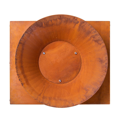 Decorazione all'aperto del giardino intorno al fuoco d'acciaio Pit Wood Burning Rusty-Colored di Corten