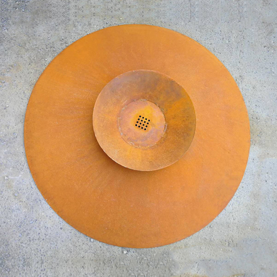 Fuoco d'acciaio all'aperto Pit Rusty Burner Outdoor For Backyard di Corten