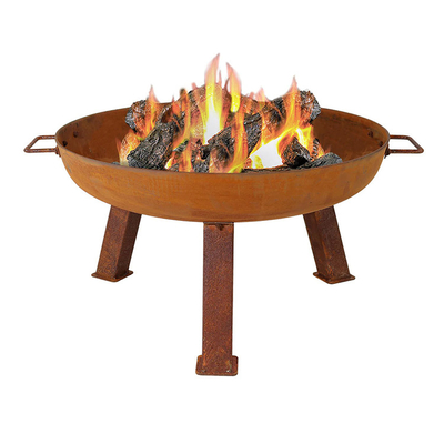 I pozzi d'acciaio d'acciaio all'aperto del fuoco di Pit Wood Burning Garden Decorative Corten del fuoco lanciano