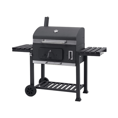 griglie di cottura all'aperto portatili nere di 115cmx46cm per la stufa del barbecue