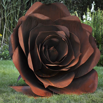 iarda d'acciaio unica Art Sculpture del metallo della scultura di Corten di spessore di 3mm