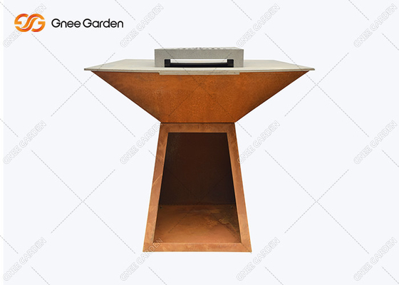 Personalizzi il fuoco d'acciaio Pit Bbq Brazier di Pit Grill Corten Steel Iron del fuoco del barbecue di Corten