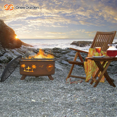 Servizio resistente del ODM dell'OEM di Firepits dell'acciaio di Corten del metallo di erosione