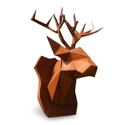 Le statue bronzee all'aperto moderne dello SGS IL TUV Corten bronzano le statue dell'iarda 175cm