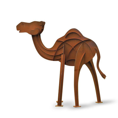 Le statue bronzee all'aperto moderne dello SGS IL TUV Corten bronzano le statue dell'iarda 175cm
