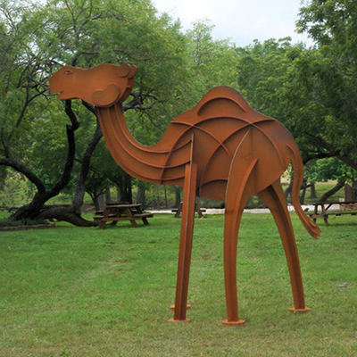 Le statue bronzee all'aperto moderne dello SGS IL TUV Corten bronzano le statue dell'iarda 175cm