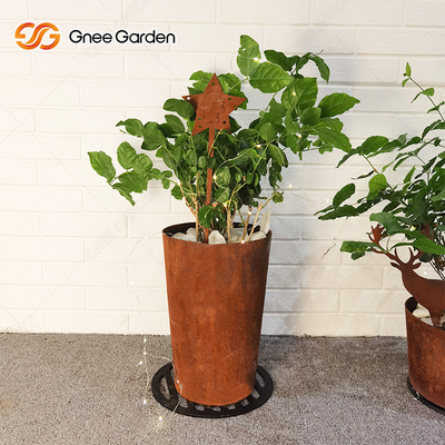 Grande metallo Rusty Garden Ornaments Customizable Size di Art Craft Corten Steel del CE