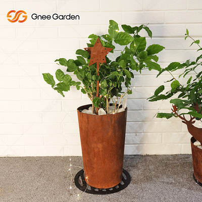 Grande metallo Rusty Garden Ornaments Customizable Size di Art Craft Corten Steel del CE