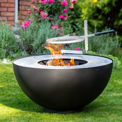 L'addetto alla brasatura bruciante di legno che non dà fumo inossidabile del barbecue di Firepit pre ha sopravvissuto