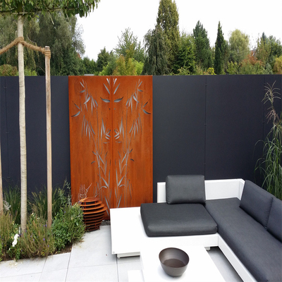 Il giardino decorativo dei prodotti del giardino del metallo della Camera scherma la parte alta d'acciaio di Corten