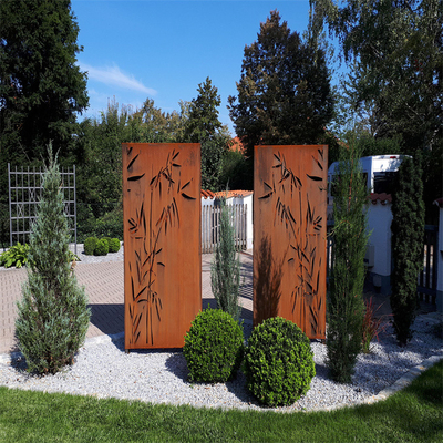 Il giardino decorativo dei prodotti del giardino del metallo della Camera scherma la parte alta d'acciaio di Corten
