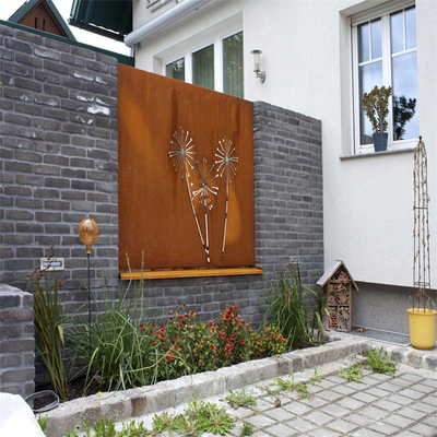 Il giardino d'acciaio decorativo scolpito di Corten scherma il servizio del ODM dell'OEM dei pannelli