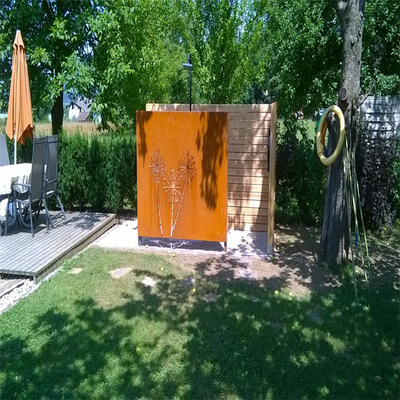 Il giardino d'acciaio decorativo scolpito di Corten scherma il servizio del ODM dell'OEM dei pannelli