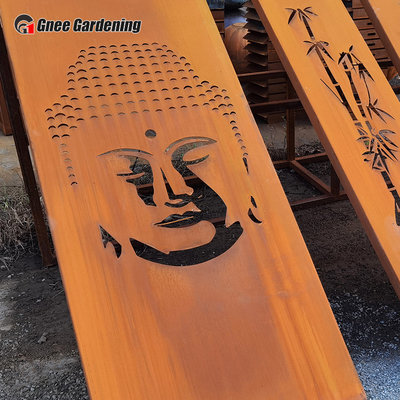 Il laser decorativo moderno dei prodotti del giardino del metallo dello SGS ha tagliato i pannelli d'acciaio di Corten