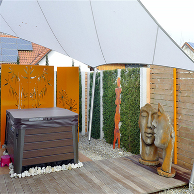 Prodotti da giardino in metallo pre arrugginiti Pannelli decorativi in ​​acciaio corten realizzati su misura
