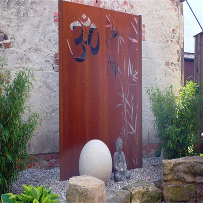 Prodotti da giardino in metallo pre arrugginiti Pannelli decorativi in ​​acciaio corten realizzati su misura