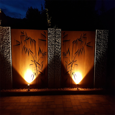 Schermi d'acciaio architettonici del giardino di Art Metal Garden Products Sturdy Corten