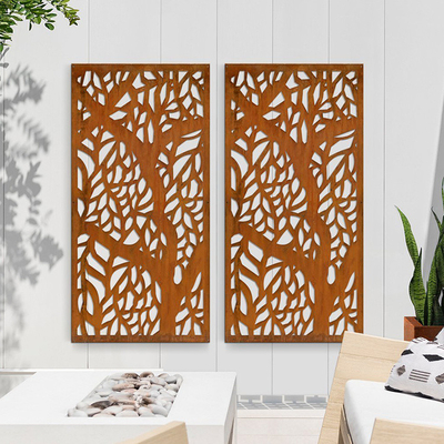 Schermo decorativo d'acciaio di Corten dei prodotti del giardino del metallo di personalizzazione ad alta resistenza
