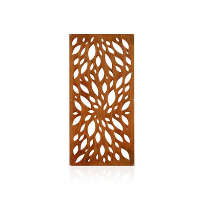 Arte decorativa Metallo Prodotti da giardino Pannelli privacy in acciaio Corten Resistenti alle intemperie