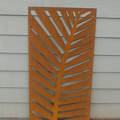 Il giardino d'acciaio su ordine di Corten della decorazione esteriore scherma 2.5mm spessi