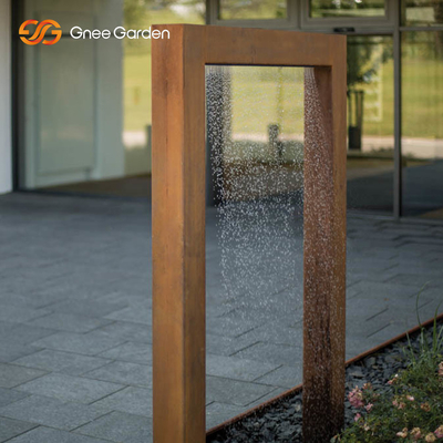 bene durevole d'acciaio rustico decorativo spesso della parete dell'acqua di 3mm Corten