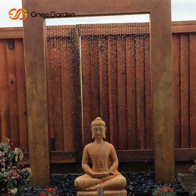 bene durevole d'acciaio rustico decorativo spesso della parete dell'acqua di 3mm Corten