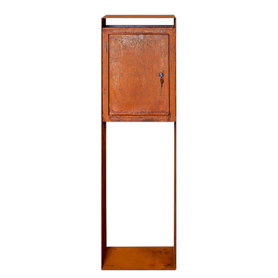 Sopravvivendo verticale d'acciaio d'acciaio dell'urna del pacchetto del metallo di Corten decorativo