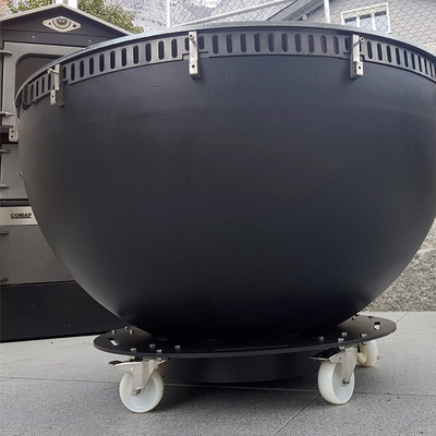 Griglie per cucina all'aperto europee Braciere Griglia per barbecue in acciaio Corten