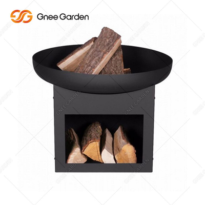 Le griglie di cottura all'aperto Plancha del barbecue grigliano il fuoco d'acciaio Pit Black Colour di Corten