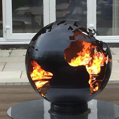Fuoco d'acciaio fatto a mano Pit Balls Custom Design Fire Pit Balls di Corten