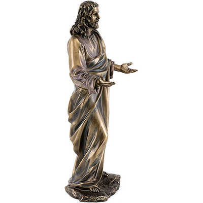 norma bronzea meditante religiosa di 175cm Jesus Statue ISO9001