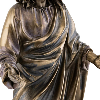 norma bronzea meditante religiosa di 175cm Jesus Statue ISO9001
