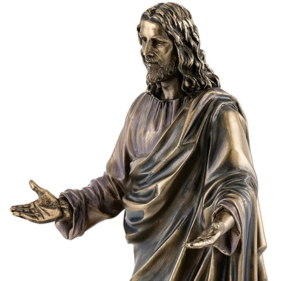 norma bronzea meditante religiosa di 175cm Jesus Statue ISO9001