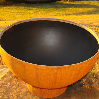 Il laser personalizzabile ha tagliato il fuoco d'acciaio portatile Pit Outdoor Prerusted di Firepits Corten