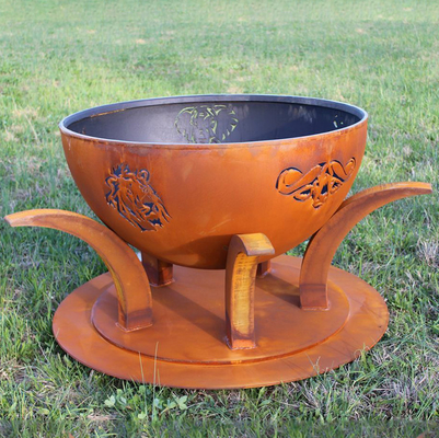 Fuoco d'acciaio all'aperto a 58 pollici Pit Pre Rusted For Garden di Corten