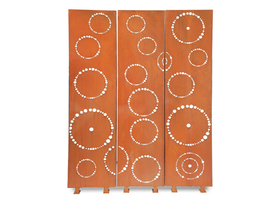 il giardino del metallo di 1800x900mm orna Corten che gli schermi decorativi d'acciaio circondano il modello