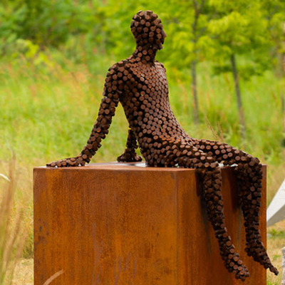 Giardino di Gnee che sopravvive l'iarda decorativa d'acciaio Art Outdoor del metallo