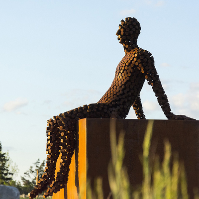 Giardino di Gnee che sopravvive l'iarda decorativa d'acciaio Art Outdoor del metallo