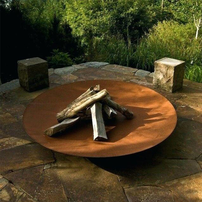 80cm Rusty Corten Fire Bowl Brazier all'aperto per il partito di campeggio
