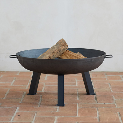 Campeggio all'aperto della decorazione del giardino del fuoco di Corten di sembrare arrugginito d'acciaio del pozzo