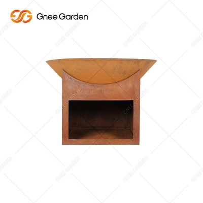 Fuoco bruciante di legno all'aperto Pit Patio Wood Fire Pit di Prerusted a prova d'umidità