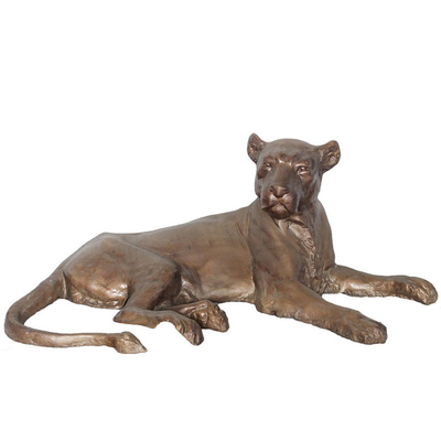 Ornamenti animali a grandezza naturale del giardino della scultura all'aperto del metallo dello SGS H130cm