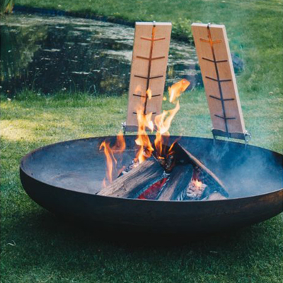 Fuoco all'aperto d'acciaio bruciante di legno Pit Garden Camping Design di Corten