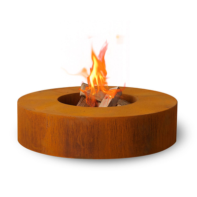Spessore distintivo Heater Corten Steel Fire Pit di Rusty Metal 2mm dell'acciaio di Corten per fuoco all'aperto Pit Bowl