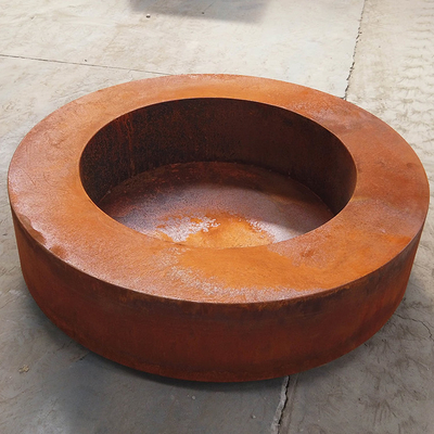 Spessore distintivo Heater Corten Steel Fire Pit di Rusty Metal 2mm dell'acciaio di Corten per fuoco all'aperto Pit Bowl