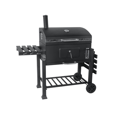 griglie di cottura all'aperto portatili nere di 115cmx46cm per la stufa del barbecue