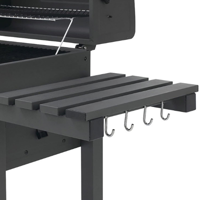 griglie di cottura all'aperto portatili nere di 115cmx46cm per la stufa del barbecue