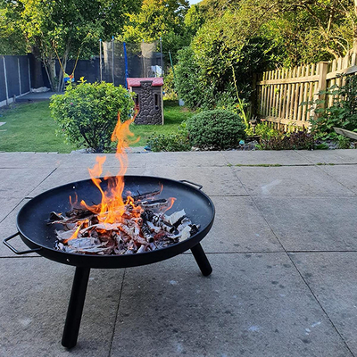 Braciere da campeggio Bonfire Bowl Basket BBQ Grill portatile all'aperto
